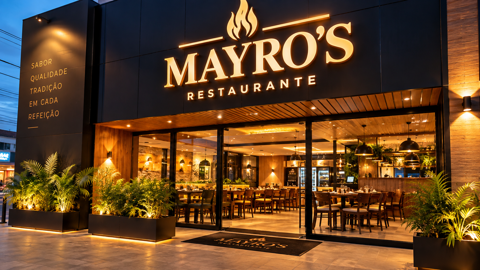 Hero do site MAYRO'S RESTAURANTE & CHOPERIA